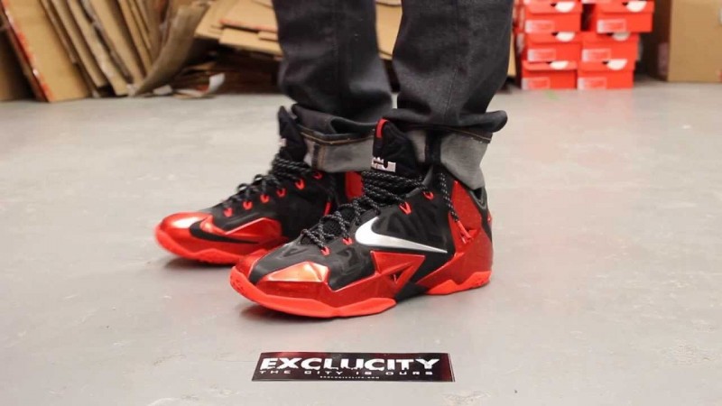 nike lebron xvi hot lava