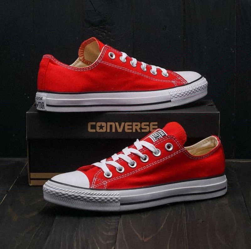 red short converse