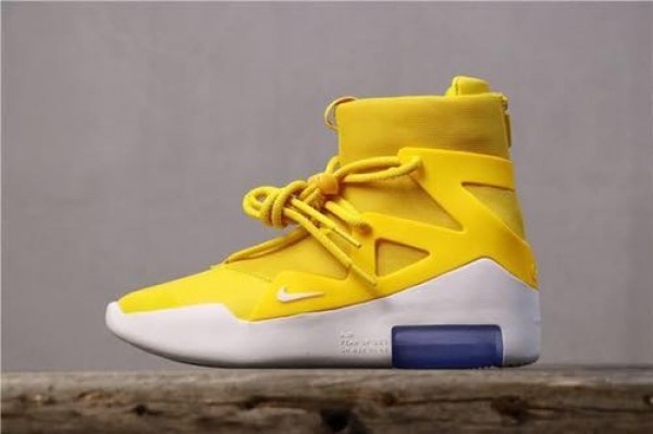 nike air fear of god yellow