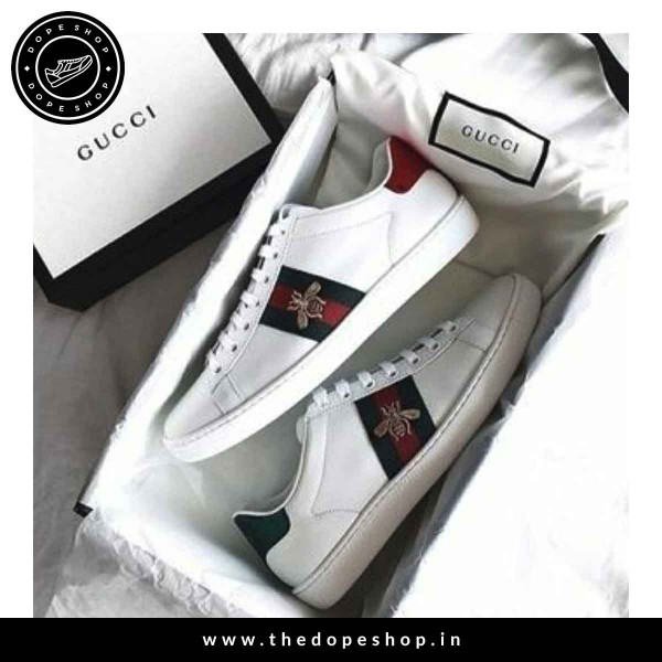 gucci honeybee sneakers