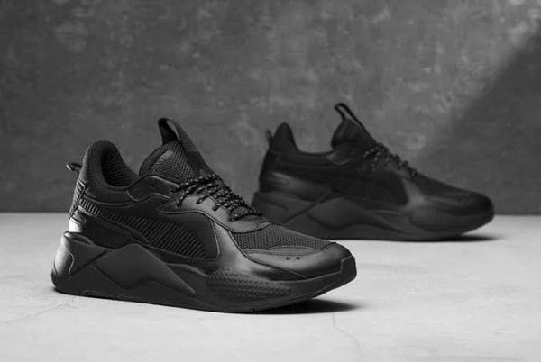puma rsx all black