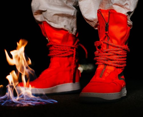 nike air force rattan orange