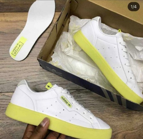 adidas sleek yellow