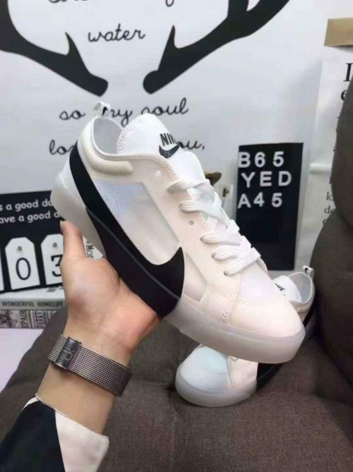 nike blazer city low white