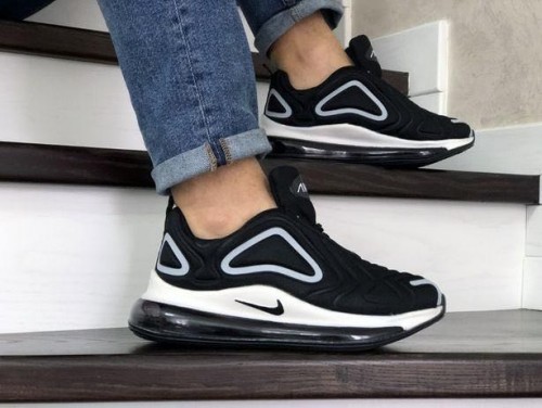 nike airmax 720 black white