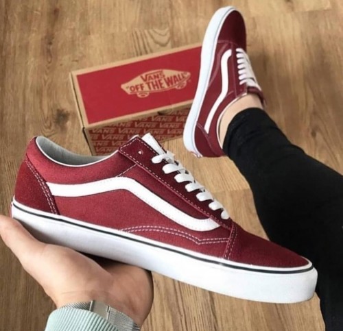 vans old school wine