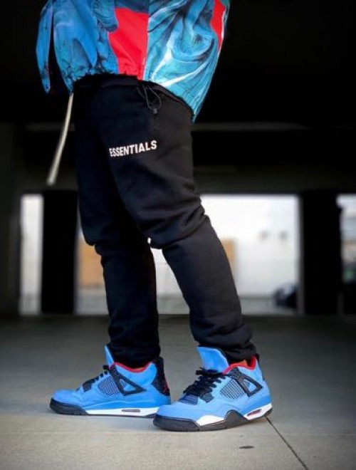 retro 4 travis scott blue