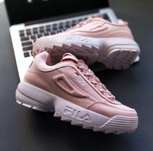 fila disruptor patent pink