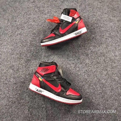 bred 1 off white