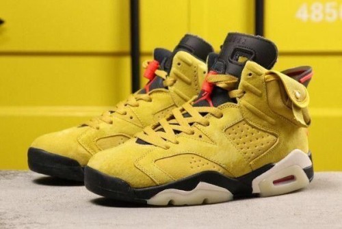travis scott shoes yellow