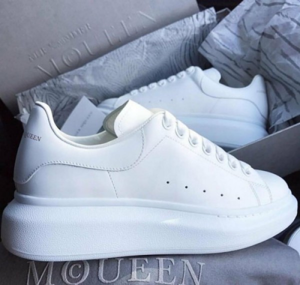 triple white alexander mcqueen