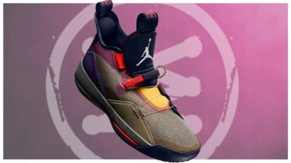 pink jordan 33