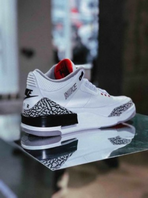 air jordan 3 jth white cement