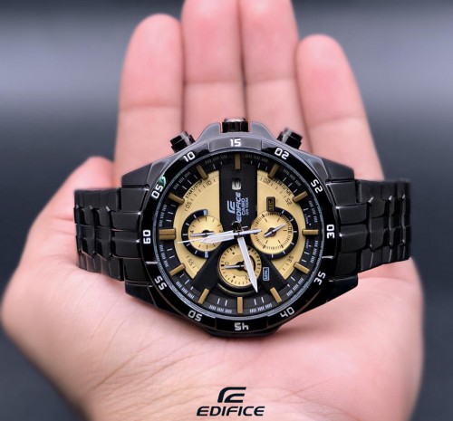 edifice black gold