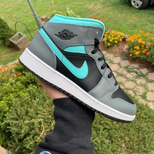 air jordan 1 mid aqua