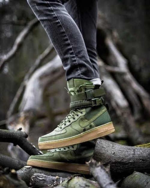 Nike sf air force 1 olive green Clearance