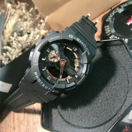 g shock black copper