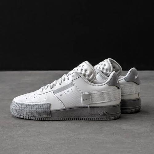 air force 1 type grey fog