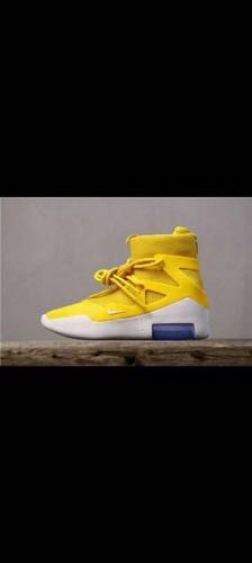 fear of god yellow shoes