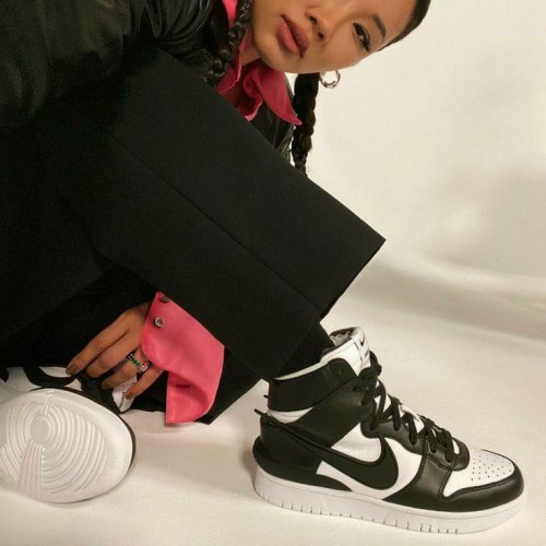 nike dunk high x ambush black