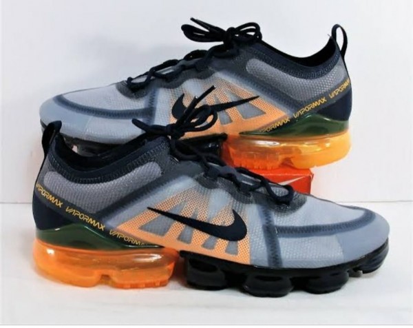 nike air vapormax 2019 midnight navy laser orange