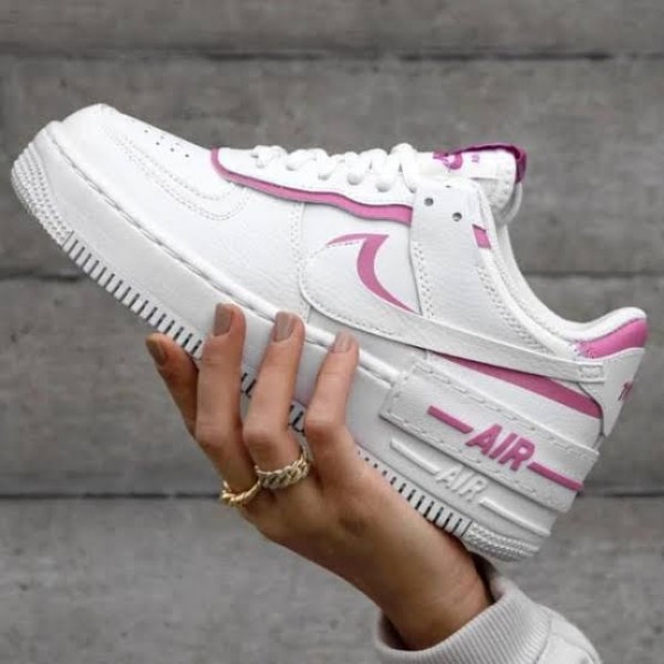 Nike Women's Air Force 1 Shadow White/Magic Flamingo - CI0919-102 | Sneaker  District