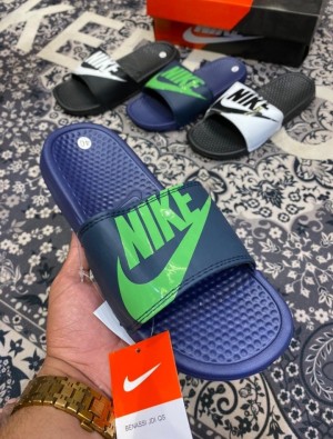 nike benassi original vs palsu