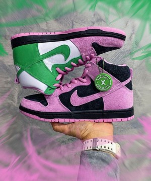 NIKE SB DUNK HIGH PRO PRM 過ぎる INVERT CELTICS 
