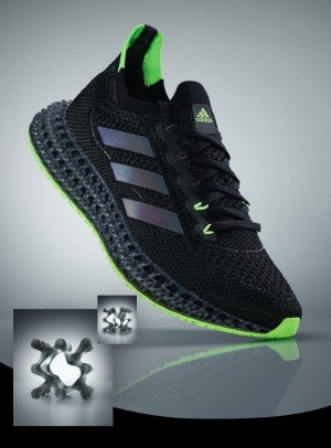 adidas ultra boost 4d black neon