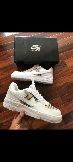 airforce 1 Burberry edition for her