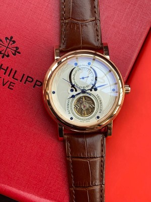 Patek Philippe automatic leather belt