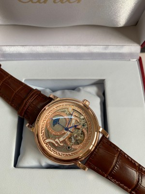 Patek Philippe automatic leather belt