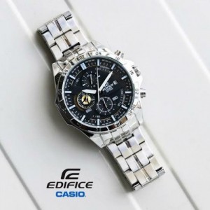 Casio edifice silver black