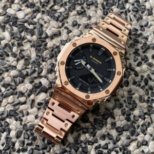 G shock ga2100 rose gold