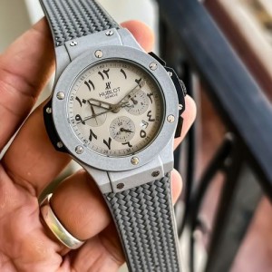 Hublot big bang grey arbic