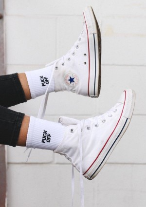 .converse  all star high white