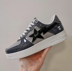 Bape Sta Low Grey Sneaker