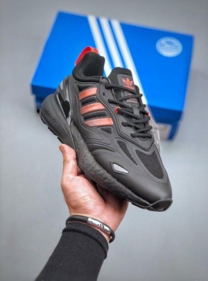 zx 2k boost black orange