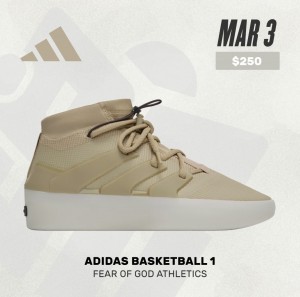*Adidas fear of god athletics 1 basketball*