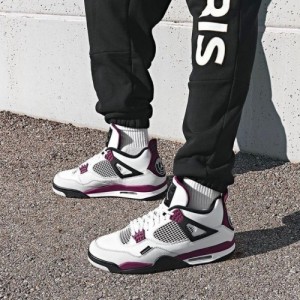 Nikee air jordan retro 4 psg paris saint germain Semi UA fix