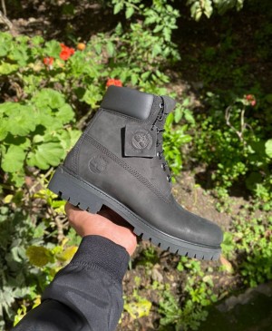 Timberland 6 inch Premium Waterproof Boot All Black FIXED