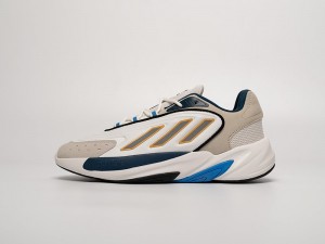 Adidass Men s Ozelia Sneaker Clear White Strong Navy White 