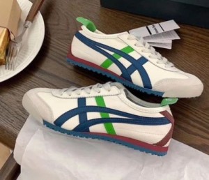 ONITSUKA TIGER MEXICO 66 camo BLUE GREEN fixed no cd