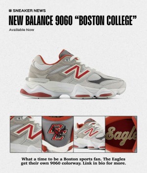 New Balance 9060 Boston College