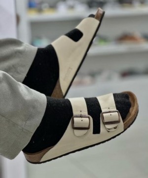 Birkenstock arizona Ivory Leather