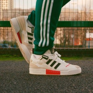 Adidass low forum exhibit cloud white
