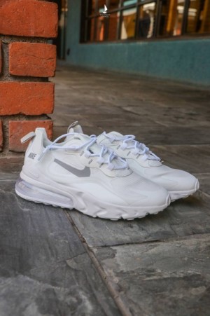 Nikee Airmax 270 React Triple White