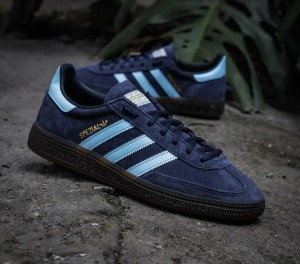 Adidass Handball Spezial Navy Gum Clear Sky Blue Shoes