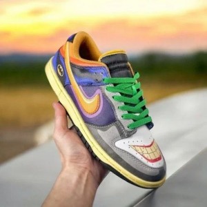Nikee SB Dunk Low Batman x Joker Multicolor