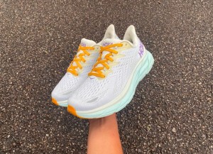 Hoka One Clifton 8 White fixed